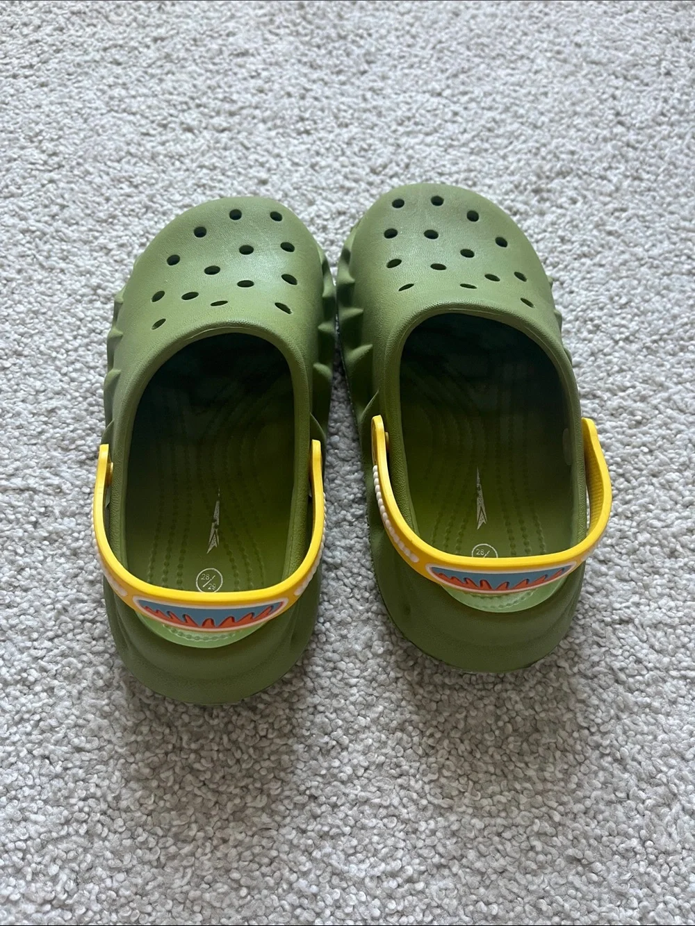Kids Crocodile Theme Croc Like Shoes Sandals